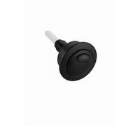 Taps2Traps Matt Black Optima 49 Dual Flush Push Button Fits Siamp Optima 49, Twyford, Vitra Toilets