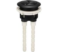 Taps2Traps Matt Black Toilet Flush Button Replacement, Upgrade Your Bathroom With This Stylish And Durable Replacement - Fits 38mm-43mm Hole