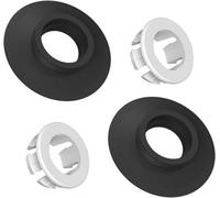 Taps2Traps Pack Of 2 X Flush Valve Seal & Clip Black Rubber For Ideal Standard Armitage Shanks Flush Valves Sv01967