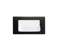 Taps2Traps - ProofVision Matt Black Dual In-Wall Electric Toothbrush Charger compatible with Philips Sonicare