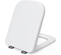 Taps2Traps Replacement Seat For Toilet Rak Series 600 Soft Close, Quick Release, D-Shape