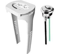 Taps2Traps - Replacement Twico Toilet Flush Valve, Button Set & Bridge Replacement For Geberit, Ideal Standard