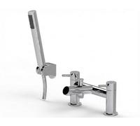 Taps2Traps Velora Bath Shower Mixer With Handset Premium Chrome Finish, Modern Stylish Design, Durable Build