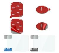 Tapsi Adhesive Pads & Electrostatic Film for Dash Cam Mounting - Compatible with Nextbase Series 2: 122, 222, 322GW, 422GW, 522GW, 622GW - Windscreen Installation Kit