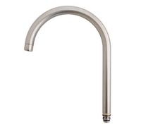 TapSparesUK Abode Atlas Replacement Spout - Brushed Nickel 3218R 3926R