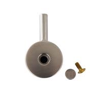 TapSparesUK Franke Athena Hot Replacement Tap Lever Handle - Silk Steel