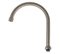 TapSparesUK Franke Bridge Replacement Spout 3987R - Silk Steel