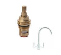 TapSparesUK Franke Filterflow Olympus Replacement Valve Cartridge - Hot
