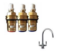 TapSparesUK Franke Triflow Doric Replacement Valve Cartridge Set