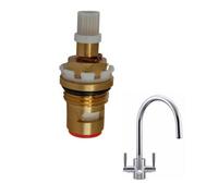 TapSparesUK Franke Triflow Olympus Replacement Valve Cartridge- Hot