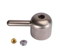TapSparesUK Franke Zurich Hot Replacement Tap Lever Handle - Silk Steel