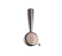 TapSparesUK Genuine Franke Ascona Tap Handle - SP3735 133.0251.355 (Silk Steel Cold)