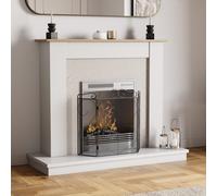 Tapton 3 Panel Folding Fire Screen Guard Black