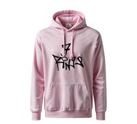 TAQ-SPORTS 7 Rings No Tears Left To Cry Sweatshirt Hoodie, NEW 2019 (SMALL, PINK)
