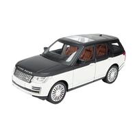 TAQCGH Scale Model Car Replica 1/18 1/24 For Land Rover Range Rover SUV 50th Anniversary Edition Pull Back Vehicles Scale Alloy Car Model Motor Vehicles(1/24 White)