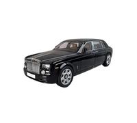 TAQCGH Scale Model Car Replica 1:18 For Rolls-Royce Phantom Four Door Extended Edition Die-cast Metal Alloy Car Model Bedroom Ornaments Motor Vehicles(Black)