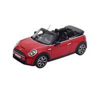 TAQCGH Scale Model Car Replica 1:18 Miniature Scale Die-casting Alloy For BMW MINI Metal Static Car Model Adult Hobby Collection Motor Vehicles(Red)