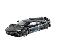 TAQCGH Scale Model Car Replica 1:18 Scale Alloy Diecast Simulation Model Vehicles For Benz AMG ONE Static Luxurious Collection Exhibits Motor Vehicles(Black)