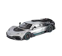TAQCGH Scale Model Car Replica 1:18 Scale Alloy Diecast Simulation Model Vehicles For Benz AMG ONE Static Luxurious Collection Exhibits Motor Vehicles(Silver)