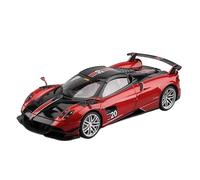TAQCGH Scale Model Car Replica 1:18 Scale Alloy Metal Diecast Vehicles Model For Pagani Huayra BC Miniature Souvenir Desktop Decorations Motor Vehicles(Red)