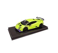 TAQCGH Scale Model Car Replica 1:18 Scale For Lamborghini Huracan STO Simulated Alloy Automobile Model Desktop Ornaments Metal Vehicle Collection Motor Vehicles(Green)