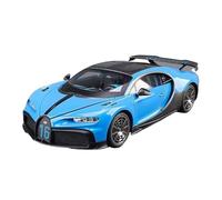TAQCGH Scale Model Car Replica 1:18 Scale Miniature Alloy Diecast Car Model For Bugatti Chiron Metal Treasurable Souvenir Ornaments Motor Vehicles(Blue)