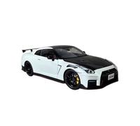 TAQCGH Scale Model Car Replica 1:18 Scale Miniature Diecast Simulation Car Model For Nissan GT-R35 Nismo 2022 Alloy Material Metal Vehicle Collection Motor Vehicles