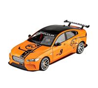 TAQCGH Scale Model Car Replica 1:18 Scale Simulated Alloy Diecast Vehicle Model For Jaguar XE SV Project 8 Luxury Mini Souvenir Ornaments Motor Vehicles(Orange)
