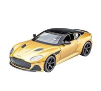 TAQCGH Scale Model Car Replica 1:22 Scale 20cm Long Miniature Alloy Diecast Model Vehicles For Aston Martin DBS Luxury Souvenir Ornaments Motor Vehicles(Gold)