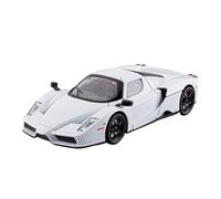 TAQCGH Scale Model Car Replica 1:22 Scale 20cm Simulation Alloy Metal Diecast Car Model For Ferrari Enzo Miniature Vehicle Desktop Decorations Motor Vehicles(White)