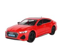 TAQCGH Scale Model Car Replica 1:24 Alloy Diecast Finished Vehicles Model For Audi RS7 Coupe Metal Simulation Adult Hobbyist Souvenir Motor Vehicles(Red)