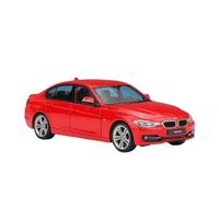 TAQCGH Scale Model Car Replica 1:24 Scale 19cm Long Miniature Alloy Diecast Model Vehicles For BMW 335i Luxury Souvenir Ornaments Motor Vehicles(Red)