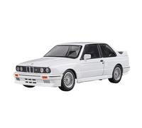 TAQCGH Scale Model Car Replica 1:24 Scale 20cm Long Alloy Diecast Model Simulated Car For BMW M3 E30 Static Luxurious Collection Exhibits Motor Vehicles(White)