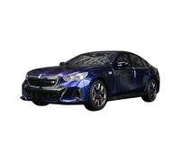 TAQCGH Scale Model Car Replica 1:24 Scale 21cm Miniature Alloy Metal Diecast Model Vehicles For BMW I5 M60 Luxury Souvenir Ornaments Motor Vehicles(Purple)