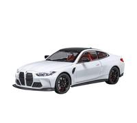 TAQCGH Scale Model Car Replica 1:24 Scale Alloy Diecast Mini Model Car For BMW M4 Static Metal Vehicles Exquisite Desktop Ornaments Motor Vehicles(White)