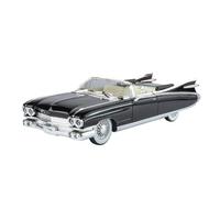TAQCGH Scale Model Car Replica 1:24 Scale Alloy Diecast Mini Model Car For Cadillac El Dorado Static Metal Vehicles Exquisite Desktop Ornaments Motor Vehicles(Black)