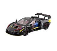 TAQCGH Scale Model Car Replica 1:24 Scale Alloy Diecast Mini Model Car For McLaren Senna GTR Luxury Static Desktop Souvenir Ornaments Motor Vehicles(Black)