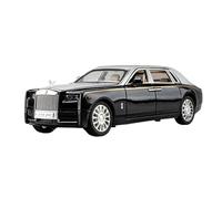 TAQCGH Scale Model Car Replica 1:24 Scale Alloy Diecast Mini Model Car For Rolls Royce Phantom Simulation Metal Vehicles Ornaments Motor Vehicles(Silver)