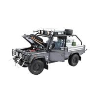 TAQCGH Scale Model Car Replica 1:24 Scale Alloy Diecast Mini Simulated Car Model For Land Rover Defender 110 Metal Precious Souvenir Exhibits Motor Vehicles(Silver)