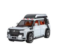 TAQCGH Scale Model Car Replica 1:24 Scale Alloy Diecast Simulation Car Model For BYD U8 Miniature Desktop Collection Decorations Motor Vehicles(White)