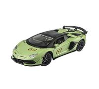 TAQCGH Scale Model Car Replica 1:24 Scale Alloy Diecast Simulation Model Vehicles For Lamborghini Aventador SVJ 63 Static Luxurious Collection Exhibits Motor Vehicles(Green)