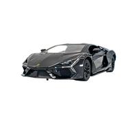 TAQCGH Scale Model Car Replica 1:24 Scale Alloy Metal Diecast Vehicle Model For Lamborghini Revuelto Simulated Souvenir Desktop Decorations Motor Vehicles(Black)