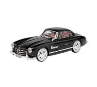 TAQCGH Scale Model Car Replica 1:24 Scale Alloy Metal Diecast Vehicles Model For Benz 300SL Miniature Souvenir Desktop Decorations Motor Vehicles(Black)