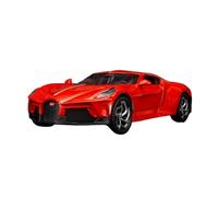 TAQCGH Scale Model Car Replica 1:24 Scale Miniature Alloy Car Model Diecast Metal For Bugatti La Voiture Noire Desktop Collection Decorations Motor Vehicles(Red)