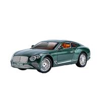 TAQCGH Scale Model Car Replica 1:24 Scale Miniature Alloy Diecast Car Model For Bentley Continental GT Metal Treasurable Souvenir Ornaments Motor Vehicles(Green)