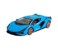TAQCGH Scale Model Car Replica 1:24 Scale Miniature Alloy Diecast Car Static Model For Lamborghini Sian FKP3 Luxury Commemorative Ornaments Motor Vehicles(Blue)
