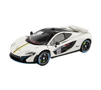 TAQCGH Scale Model Car Replica 1:24 Scale Miniature Alloy Diecast Car Static Model For McLaren P1 Luxury Commemorative Ornaments Motor Vehicles(White)