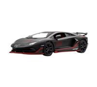 TAQCGH Scale Model Car Replica 1:24 Scale Miniature Alloy Diecast Model Vehicles For Lamborghini Aventador SVJ63 Luxury Souvenir Ornaments Motor Vehicles(Black)