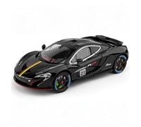 TAQCGH Scale Model Car Replica 1:24 Scale Simulation Alloy Diecast Model Car For McLaren P1 GTR Luxury Mini Desktop Decorations Motor Vehicles(Black)