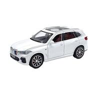 TAQCGH Scale Model Car Replica 1:24 Scale Simulation Alloy Metal Diecast Model Car For BMW X5 Adult Collectible Hobby Souvenirs Motor Vehicles(White)
